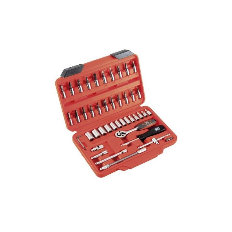 JUEGO LLAVE VASO 1/4 46 PIEZAS 192394