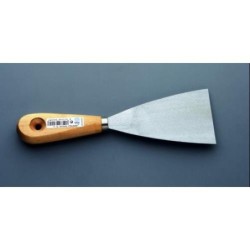 ESPATULA PINTOR  ACERO MANGO MADERA 70 MM