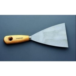 ESPATULA PINTOR  ACERO MANGO MADERA 100 MM