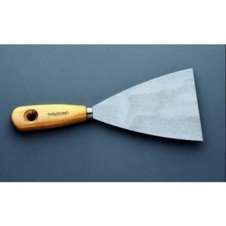 ESPATULA PINTOR  ACERO MANGO MADERA 100 MM