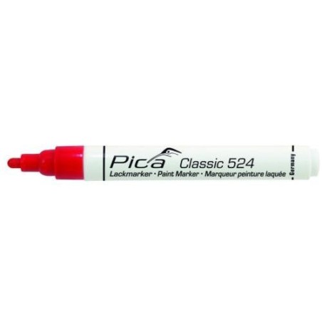 MARCADOR PERMANENTE PICA CLASSIC ROJO