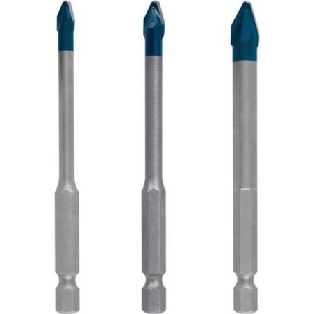 JUEGO BROCAS PORCELANICO EXPERT HEX-9 3 UNIDADES
