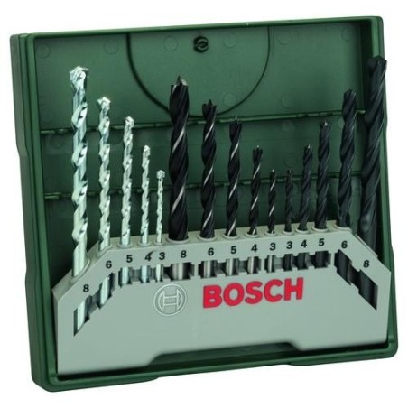 SET 15 BROCAS MIXTO MINI-X-LINE 3-8MM 2607019675