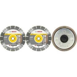 KIT 2 DISCOS DE DIAMANTE STANDARD UNIVERSAL 230MM