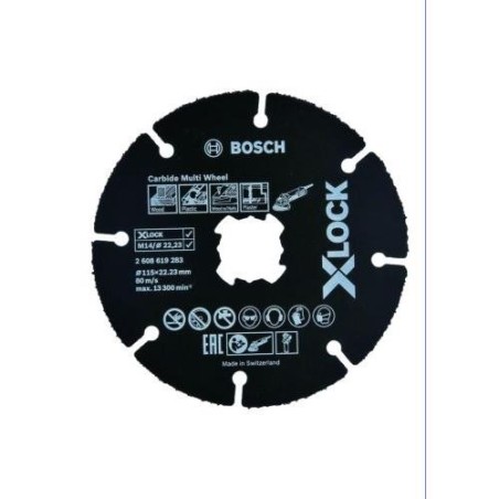 DISCO CORTE MULTIWHEEL 115 X 22,23 MM X-LOCK