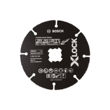 DISCO CORTE MULTIWHEEL 125 X 22,23 MM X-LOCK
