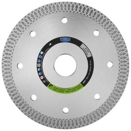 DISCO PORCELANICO 1A1R 125X1,4X22,23 DCPP1