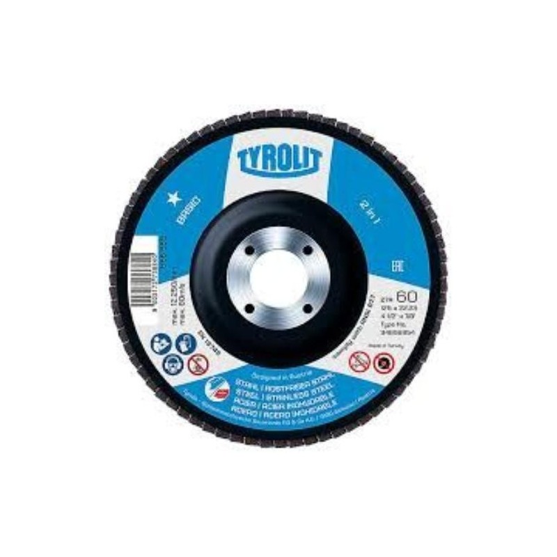 DISCO LAMINAS ACERO/INOX. 125X22.2 ZA120-BASIC