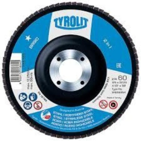 DISCO LAMINAS ACERO/INOX. 125X22.2 ZA120-BASIC