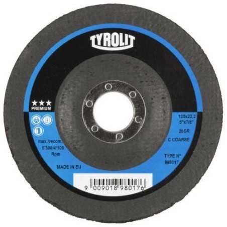 DISCO DE LIMPIEZA 28 VL GR 115X22,2  898014