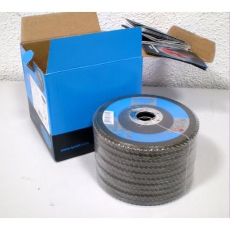 DISCO LAMINAS ACERO/INOX 125X22.2 27A GR ZA40-B