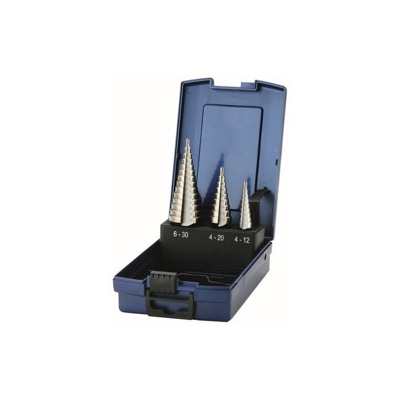 JUEGO 3 BROCAS ESCALONADAS STB 3-K 17601331003