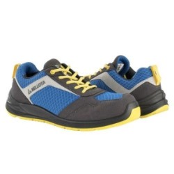 ZAPATO SEG. S1P FLEX AZUL-AMARILLO T-45