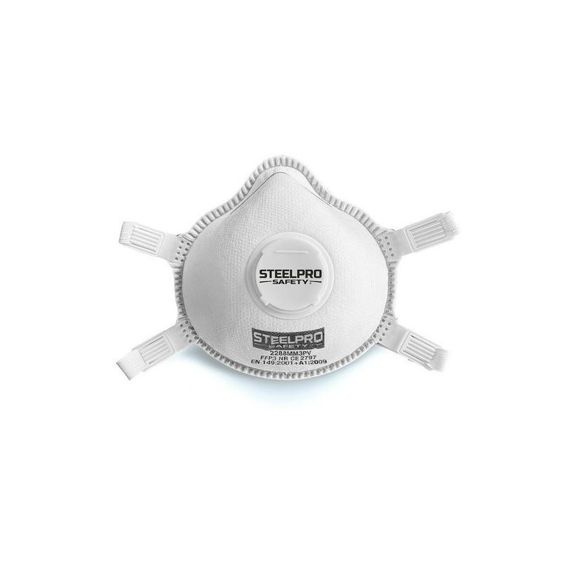 MASCARILLA STEELPRO FFP3 PRO VALVULA 2288MM3PVBL/U