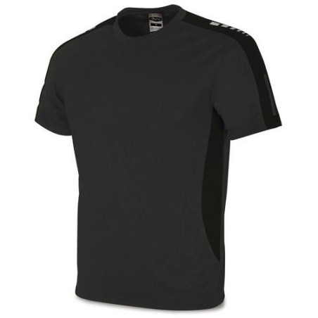 CAMISETA TECNICA POL. NEGRO GRIS T.L 1288TSTNEG/L