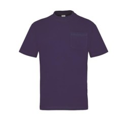 CAMISETA M/CORTA C/BOLS. ALGODON L5000  M