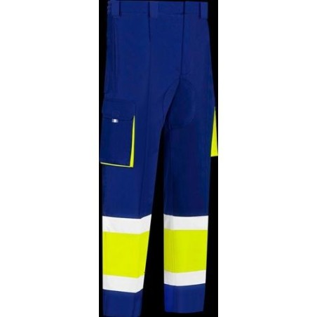 PANTALON BICOLOR STRETCH T. 46 3028-AFAM