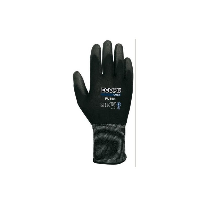 GUANTE POLIAMIDA PU1400 7 PAR