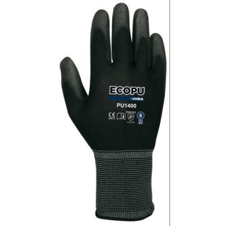 GUANTE POLIAMIDA PU1400 9 PAR