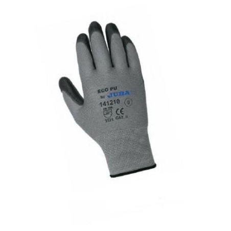 GUANTE POLIESTER ECO-PU T-6 141210 PAR