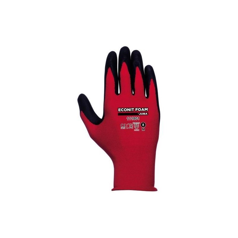 GUANTE ECONIT FOAM NYLON+NITRILO H111801/07