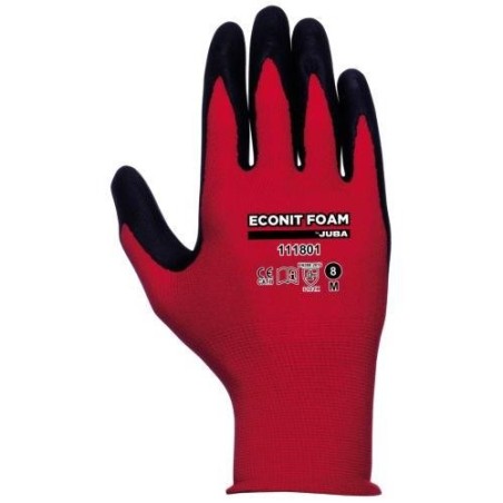 GUANTE ECONIT FOAM NYLON+NITRILO H111801/08