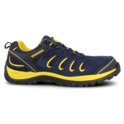 ZAPATO SEG. S1P RADIO AZUL MARINO AMARILLO T-45