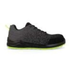 ZAPATO SEG. S1P LASER GRIS-VERDE T-37