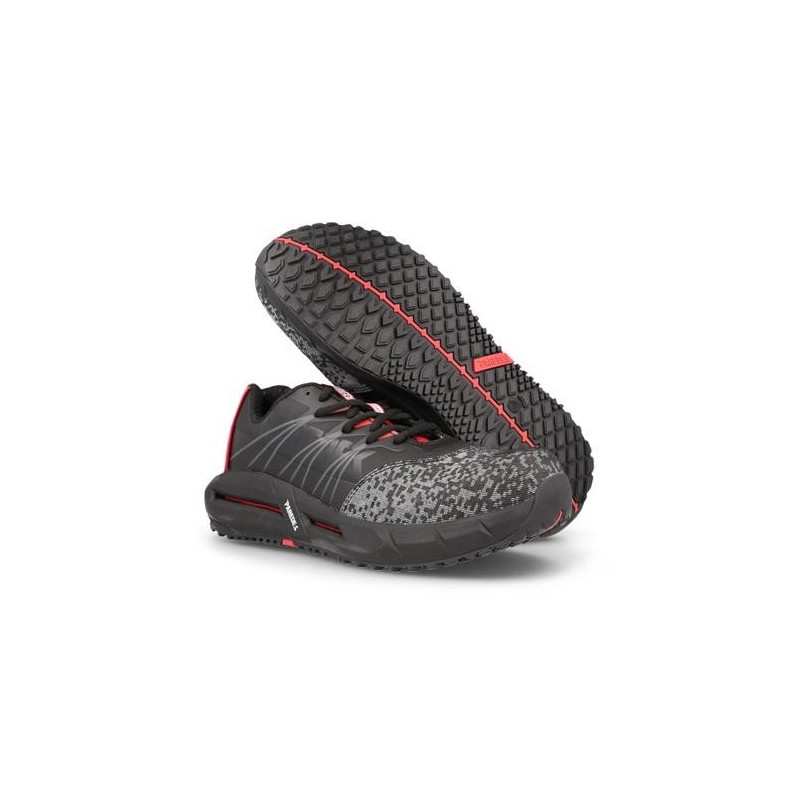 ZAPATILLA SEG. MATRIX NEGRO-ROJO T-45 SP5220