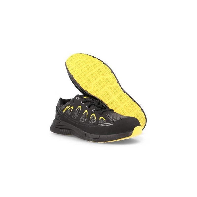 ZAPATILLA SEG. EXCALIBUR NEGRO-AMARILLO T-47