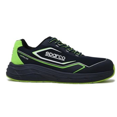 ZAPATO SEG. ESD S1PS IMPULSE WILLEN NEG/VERD T-38