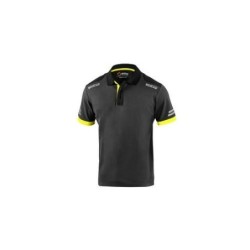 POLO TOLEDO M/CORTA GRIS AMARILLO T-M
