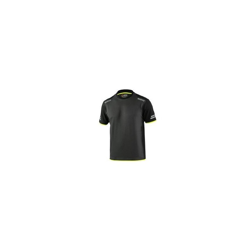 CAMISETA TUCSON M/CORTA GRIS AMARILLO T-L