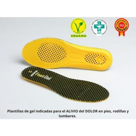PLANTILLA FOOTGEL WORKS NARANJA T-39-42