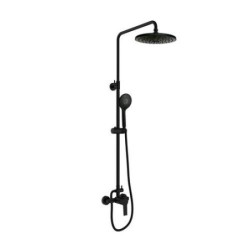 CONJUNTO DUCHA MONOMANDO EXTENSIBLE GO 2 NEGRO