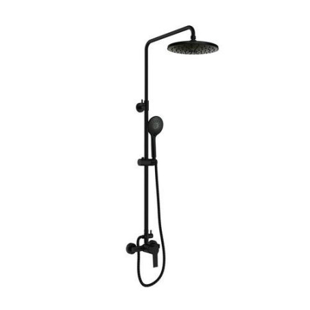 CONJUNTO DUCHA MONOMANDO EXTENSIBLE GO 2 NEGRO