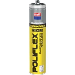 MASILLA POLIURETANO POLIFLEX GRIS 300 ML. 50013