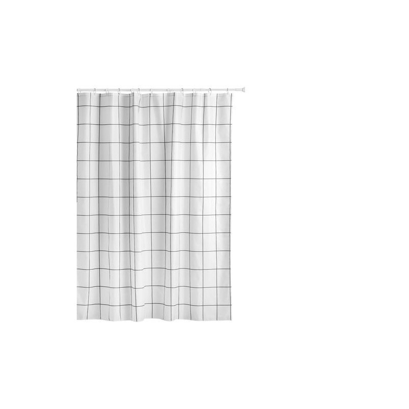 CORTINA BAÑO 180X200 INDUSTRIAL POLIESTER 5520111