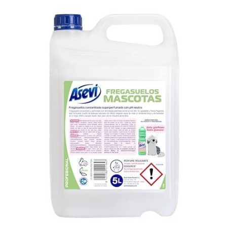FREGASUELOS PROFESIONAL ASEVI MASCOTAS 5L 21164