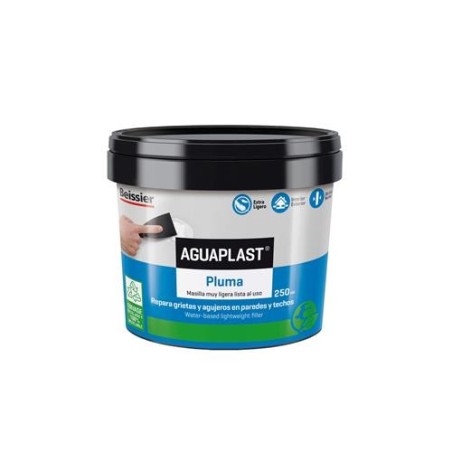 AGUAPLAST PLUMA EN PASTA MASILLA 250ML 70053-003