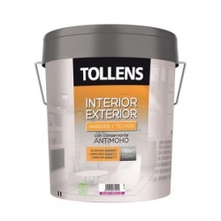 PINTURA PLASTICA INTERIOR EXTERIOR BLANCO 15L