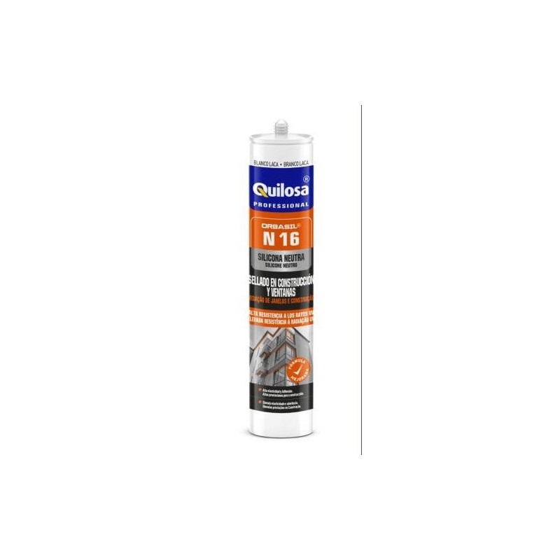 SILICONA ORBASIL N16 NEUTRA 300 ML. TRANSLUCIDO