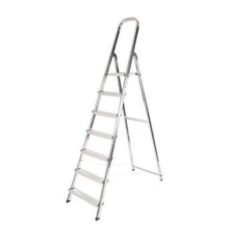 ESCALERA ALUMINIO UNICA 7 PELDAÑOS