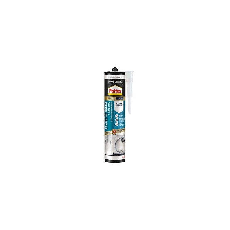 SILICONA ESPECIAL PLATO DUCHA Y BAÑERA BLANC 280ML