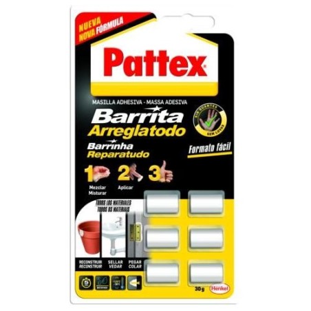 PATTEX BARRITA ARREGLATODO (BL-6)DOSIS 5GR.1863218