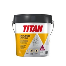 TITAN PINTURA CON PROTECCION ANTIMOHO BLANCO 10L