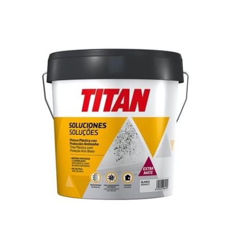 TITAN PINTURA CON PROTECCION ANTIMOHO BLANCO 4L