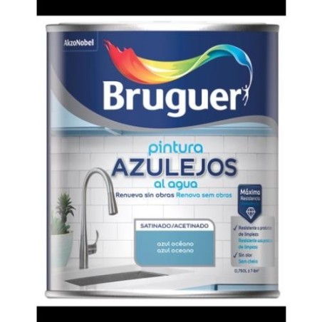ESMALTE AZULEJOS AGUA SATINADO AZUL OCEANO 750ML