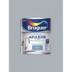 ESMALTE AZULEJOS AGUA SATINADO GRIS AZULADO 750ML