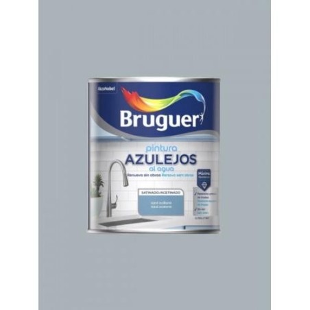 ESMALTE AZULEJOS AGUA SATINADO GRIS AZULADO 750ML